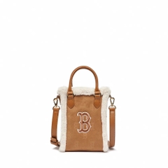 894 -  Túi MLB Monogram Mustang Cross Bag Boston - Brown - Đeo Chéo - Code 7ACRM0436-43CAS Màu Nâu [HÀNG CHÍNH HÃNG]
