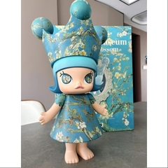 1150 - Molly Van Gogh 400% - POPMART Royal Molly Almond Blossom Van Gogh 400% Figure Mucha Zodiac Art Toy [CHÍNH HÃNG]