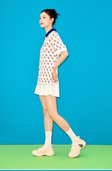 213 -  Sandal MLB Big Ball Chunky Mas LA Đen - Trắng Kem - Code 3ASDCH133-07CRS [HÀNG CHÍNH HÃNG]