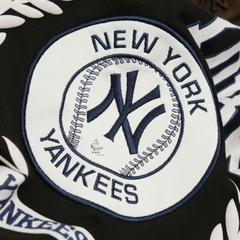 2018 - Áo Hoodie New Era NY New York Yankess Laurel Đen [HÀNG CHÍNH HÃNG]