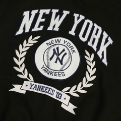 2018 - Áo Hoodie New Era NY New York Yankess Laurel Đen [HÀNG CHÍNH HÃNG]