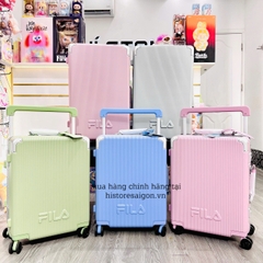 1514 - Vali Fila Xanh Bơ Size Cabin 22 Xách Tay Embossed Logo [HÀNG CHÍNH HÃNG]