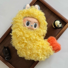 1517 - Labubu Tôm Tempura - Tôm Chiên - POPMART The Monster Wacky Mart Series Earphone Case 01202810185 [HÀNG CHÍNH HÃNG]