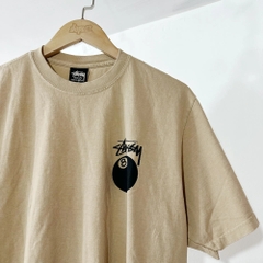 1385 - Áo Stussy 8 Ball Tea Pigment Dyed Khaki [HÀNG CHÍNH HÃNG]