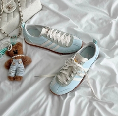 1776 - Giày Adidas VS JOG 2.0 ‘White Blue’ JI2434 [HÀNG CHÍNH HÃNG]