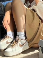 733 -  Giày Nike Air Force 1 LV8 Brogue Sail Brown FV3702 121 [HÀNG CHÍNH HÃNG]