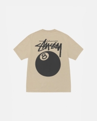 1385 - Áo Stussy 8 Ball Tea Pigment Dyed Khaki [HÀNG CHÍNH HÃNG]