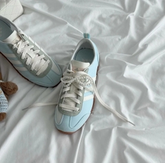 1776 - Giày Adidas VS JOG 2.0 ‘White Blue’ JI2434 [HÀNG CHÍNH HÃNG]
