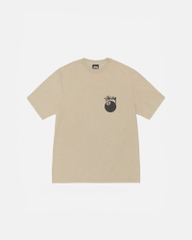 1385 - Áo Stussy 8 Ball Tea Pigment Dyed Khaki [HÀNG CHÍNH HÃNG]