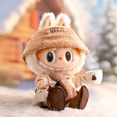 1148 - Gấu Bông Art Toy Labubu Dress Be Latte POP MART - Size 38cm - Code 6941848280091 [HÀNG CHÍNH HÃNG]
