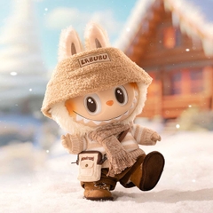 1148 - Gấu Bông Art Toy Labubu Dress Be Latte POP MART - Size 38cm - Code 6941848280091 [HÀNG CHÍNH HÃNG]