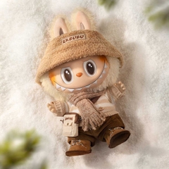 1148 - Gấu Bông Art Toy Labubu Dress Be Latte POP MART - Size 38cm - Code 6941848280091 [HÀNG CHÍNH HÃNG]