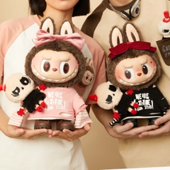 1159 - Labubu Catch Me If You Like Me Secret Màu Hồng Gấu Bông Art Toy  - POP MART The Monsters Series Vinyl Plush Pendant Doll - Size 38cm - Code 6941848280091 [HÀNG CHÍNH HÃNG]