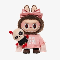 1159 - Labubu Catch Me If You Like Me Secret Màu Hồng Gấu Bông Art Toy  - POP MART The Monsters Series Vinyl Plush Pendant Doll - Size 38cm - Code 6941848280091 [HÀNG CHÍNH HÃNG]