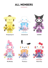 1479 - Molly Sanrio 400% - POPMART MEGA SPACE MOLLY 400% Sanrio Characters Series - Set 6 Bé [CHÍNH HÃNG]