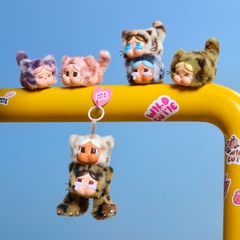 1478 - Crybaby Crybaby Mèo Wild but Cutie - Crybaby Wild but Cutie POPMART Vinyl Plush Pendant Series Set 6 Bé [HÀNG CHÍNH HÃNG]