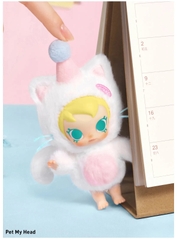 1510 - Baby Molly Pocket Friends Blindbox - Molly Mèo - POPMART Baby Molly Pocket Friends Series Vinyl Plush Pendant 01008211150 [CHÍNH HÃNG]