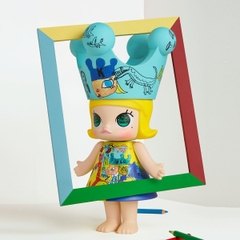1500 - Molly Childishness 400% - POPMART MEGA ROYAL MOLLY 400% Molly Childishness P-01000911135 [CHÍNH HÃNG]