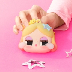 1762 - Crybaby Shiny Shiny Earphone Case Gold POPMART 6941313020276 [HÀNG CHÍNH HÃNG]