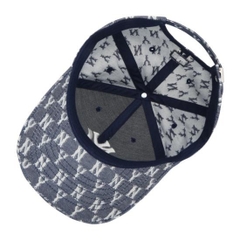 998 -  Nón MLB Monogram NY Denim FW Unisex Street Style - Code 32CPFE011-50N [HÀNG CHÍNH HÃNG]