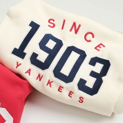 2163 - Áo Sweater New Era Polo 1903 Yankee Trắng Kem [HÀNG CHÍNH HÃNG]