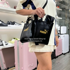 2563 - Túi Puma Mini Tote Đen chữ Vàng [HÀNG CHÍNH HÃNG]