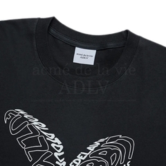 2199 - Áo ADLV Bear Doll Fuzzy Rabbit Đen Acmé de la vie 	ADLV-24SS-SSABDF-BLK [HÀNG CHÍNH HÃNG]
