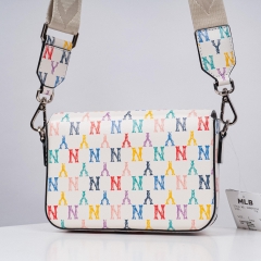 607 -  Túi MLB MONOGRAM Hoody Bag NEW YORK YANKEES Rainbow  32BGPC111-50I [HÀNG CHÍNH HÃNG]