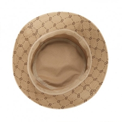 1115 - Nón MLB Diamond Monogram Bucket Hat Boston Red Sox Beige  32CP38111 43B - [HÀNG CHÍNH HÃNG]