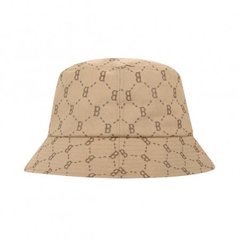 1115 - Nón MLB Diamond Monogram Bucket Hat Boston Red Sox Beige  32CP38111 43B - [HÀNG CHÍNH HÃNG]