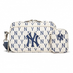 612 -  Túi MLB Monogram Mini Crossbody Bag 3ACRS012N-50CRS [HÀNG CHÍNH HÃNG]
