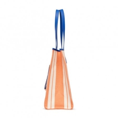 709 -  Túi MLB Tote Ethnic Stripe Bag New York Yankees - Orange - Code 3AORL0323 50ORL [HÀNG CHÍNH HÃNG]