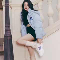 1021  -  Giày MLB Chunky Bigball NY Window New York Yankees White - Trắng - Code 3ASHBCW3N 50WHS [HÀNG CHÍNH HÃNG]