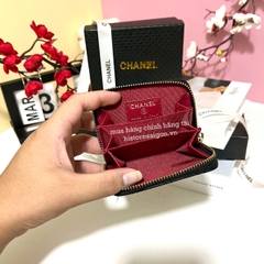 2613 - Ví Chanel Classic Zipped Gift Đen (Gift Hãng Tặng Khách) [HÀNG CHÍNH HÃNG]