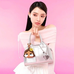 1763 - Crybaby Shiny Shiny Earphone Case Brown POPMART 6941313020269 [HÀNG CHÍNH HÃNG]