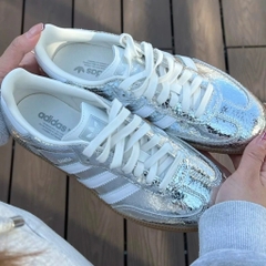 1770 - Giày Adidas Samba OG Silver Metallic Cracked JR0035 [HÀNG CHÍNH HÃNG]