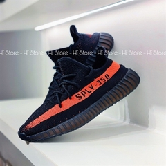 148 -  Giày Adidas Yeezy Boost 350 V2 Core Black Red / Stripe - BY9612 [HÀNG CHÍNH HÃNG]