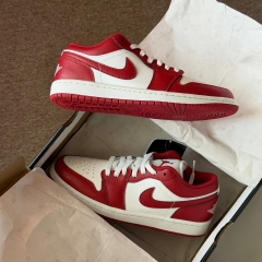 2607 - Giày Nike Air Jordan 1 Low 'Red White' 553558-166 [HÀNG CHÍNH HÃNG]