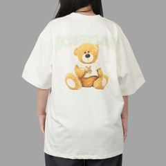 2634 - Áo ADLV Rabbit Bear Cream Acmé de la vie  ADLV-24SS-SSARTB-CRM [HÀNG CHÍNH HÃNG]