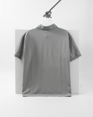 2166 - Áo Polo New Era Pennant Big P Xám [HÀNG CHÍNH HÃNG]