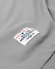 2166 - Áo Polo New Era Pennant Big P Xám [HÀNG CHÍNH HÃNG]