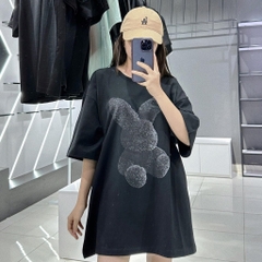 1863 - Áo ADLV Fuzzy Rabbit Đen ADLV-23SS-SSBKZR-BLK Acmé de la vie [HÀNG CHÍNH HÃNG]