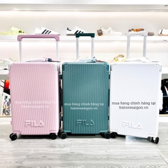 2206 - Vali Fila Trắng Sữa Size 24 Ký Gửi Embossed Logo [HÀNG CHÍNH HÃNG]