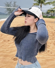 405 -  Nón MLB Unstructured Ball cap - Trắng Kem Đen - Ny Đen [HÀNG CHÍNH HÃNG]