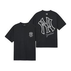 632 -  Áo MLB NY Mega Logo - Đen - Code 3ATSB0343 50BKS [HÀNG CHÍNH HÃNG]