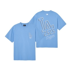 635 -  Áo MLB LA Mega Logo - Xanh Trời - Code 3ATSB0343 07BLM [HÀNG CHÍNH HÃNG]