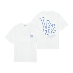 633 -  Áo MLB LA Mega Logo - Trắng - Code 3ATSB0343 07WHS [HÀNG CHÍNH HÃNG]