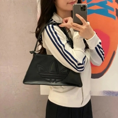 2637 - Túi Adidas Polyurethane Outline Trefoil Shoulder Bag IY4057 [HÀNG CHÍNH HÃNG]