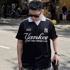 1941 - Áo Polo New Era NY New York 03 Jersey Đen [HÀNG CHÍNH HÃNG]