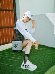 1778 - Túi MLB Basic Logo Canvas Bucket Bag New York Yankees Black 3ABMS072N-50BKS [HÀNG CHÍNH HÃNG]